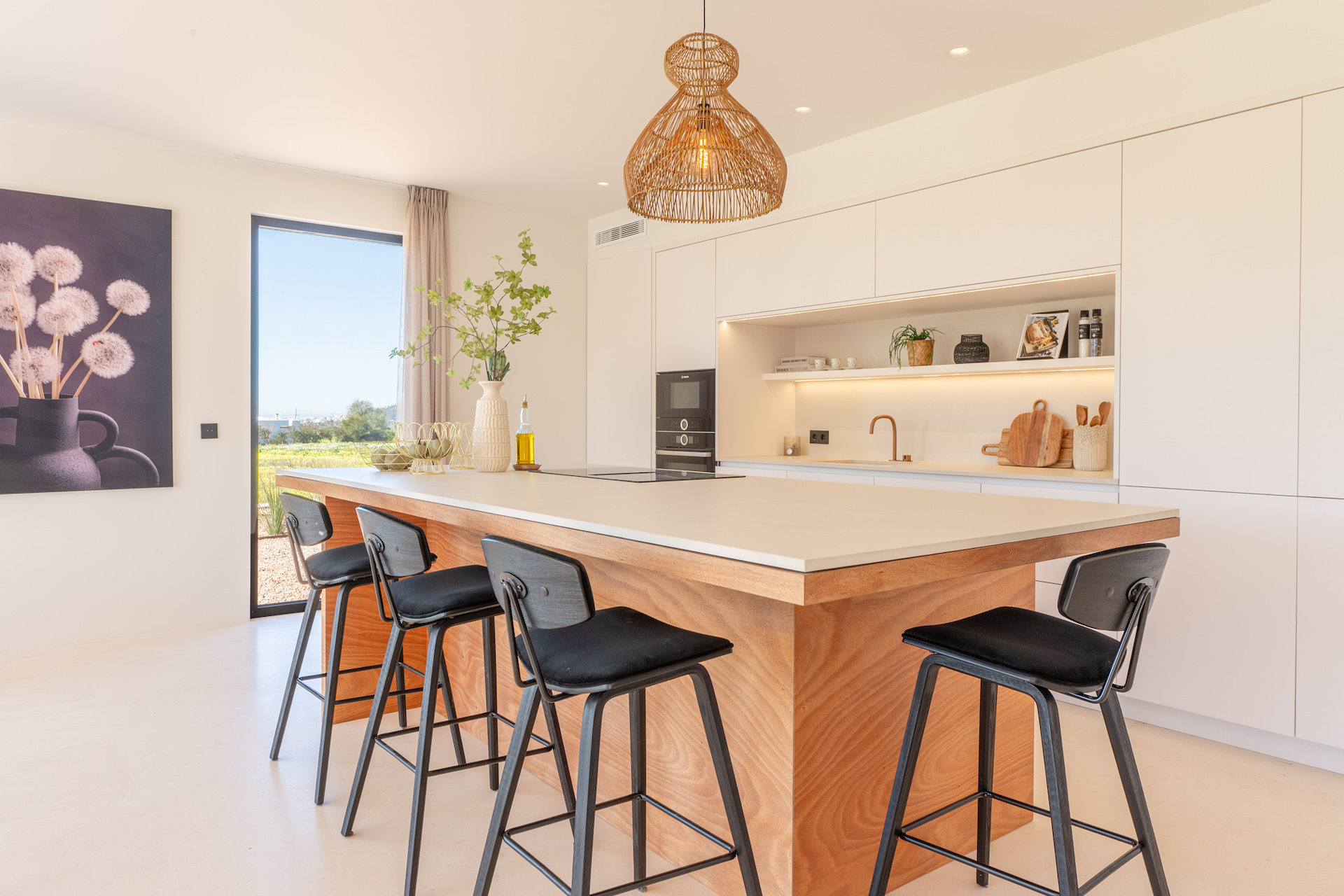 Resa Estates Ibiza te koop for sale finca modern kitchen 2.jpg